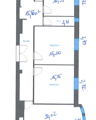 Winter Immobilier - квартира - Nice - Musiciens - Nice - plan