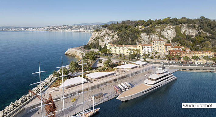 Aménagements Port de Nice - Quai Infernet Aménagements Port de Nice - Quai Infernet